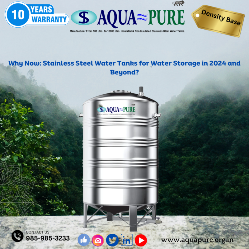 Introduction: In an era where water quality and sustainability are paramount, the choice of water storage solutions becomes crucial. As we navigate the challenges of the present and look towards the future, stainless steel water tanks emerge as the preferred option for ensuring safe, clean, and sustainable water storage. In this comprehensive guide, we delve into the reasons why stainless steel water tanks are the ideal choice for 2024 and beyond.